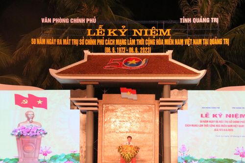 50 năm ra mắt Trụ sở Chính phủ Cách mạng lâm thời Cộng hòa miền Nam Việt Nam