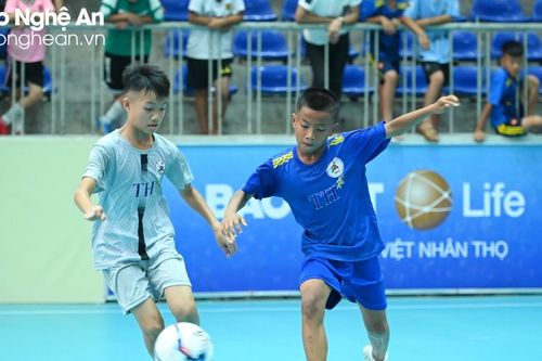 Nhi đồng Quỳ Châu gây bất ngờ khi cầm chân Nhi đồng Đô Lương