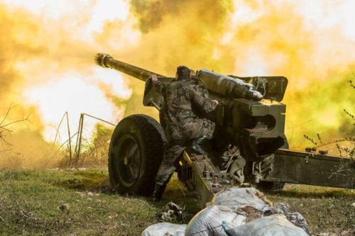 Quân đội Syria pháo kích vào căn cứ của Hồi giáo cực đoan thánh chiến ở Idlib