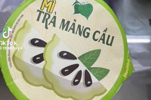 Choáng váng trước món mì trà mãng cầu khiến dân mạng cảm thán: 'Xin hãy dừng trend'