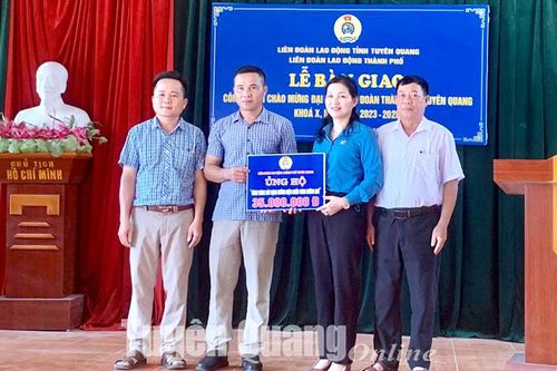 Khánh thành công trình chiếu sáng đường quê thôn Tân Hải Thành