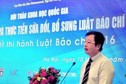 Tạo khung khổ pháp lý để báo chí phát triển trong bối cảnh mới