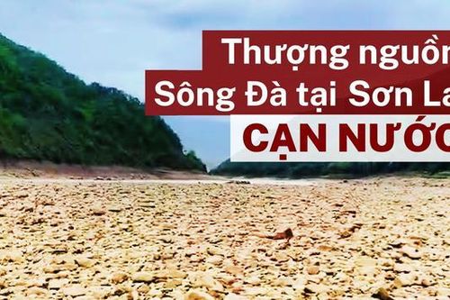 Lòng hồ thủy điện cạn 'trơ đáy'