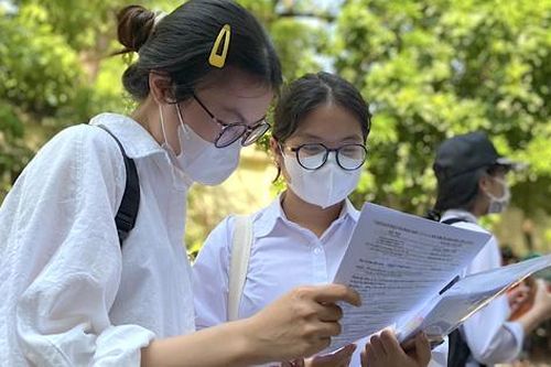 Đề thi Tiếng Anh không khó, thí sinh tự tin làm đúng 70-80%