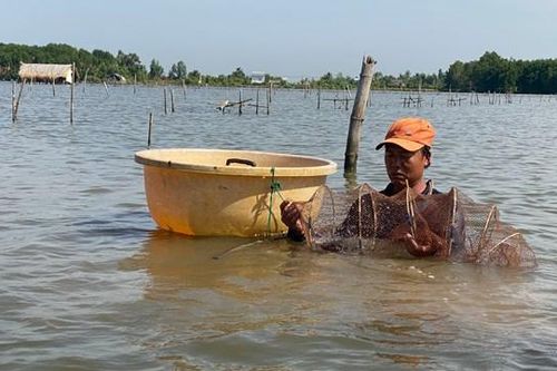 Mưu sinh trên đầm Thị Tường