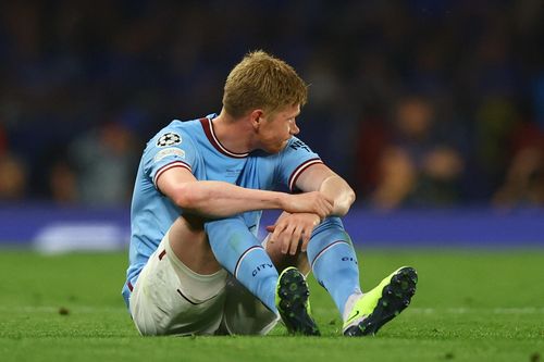 De Bruyne lại gặp vận đen ở chung kết Champions League