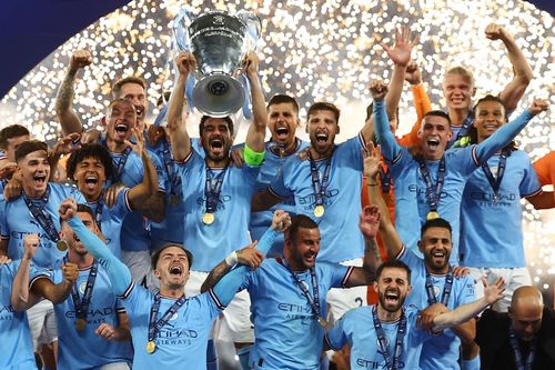 Man City vỡ òa khi giành danh hiệu Champions League lịch sử