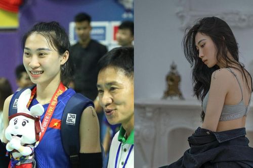 Hot girl bóng chuyền Nguyệt Anh quá xinh khiến fan Thái xin chụp ảnh, vượt ám ảnh chấn thương để tỏa sáng rực rỡ