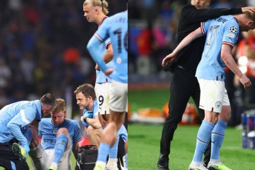 Ác mộng chấn thương lặp lại với De Bruyne ở chung kết Champions League