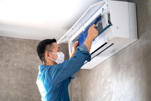 Hà Nội cao điểm nắng nóng, thợ điều hòa làm không hết việc