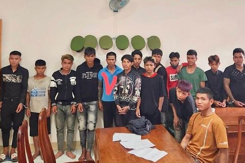 Bắt giữ nhóm 15 đối tượng để điều tra về hành vi giết người tại Gia Lai