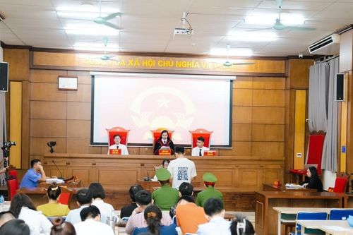 Học viện Tư pháp tổ chức phiên tòa giả định vụ án hình sự