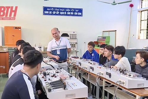 Chú trọng đầu tư trang thiết bị tại các cơ sở giáo dục nghề nghiệp