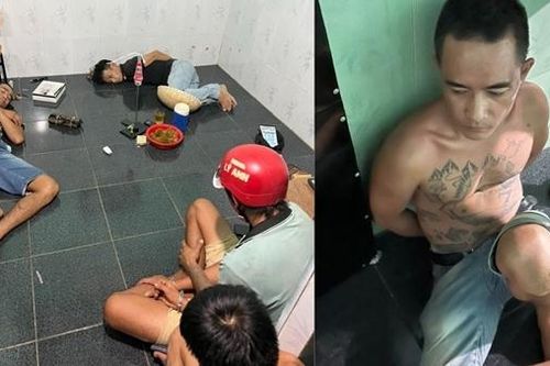 Phát hiện súng đạn tại căn nhà có nhóm người sử dụng ma túy