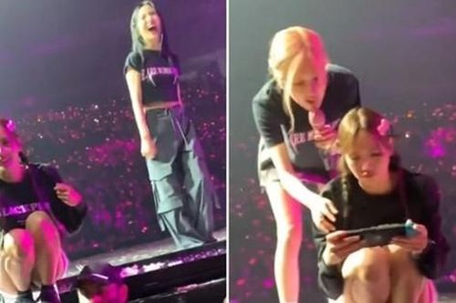 Lisa BLACKPINK 'giao lưu' kiểu gì với fan khi đang biểu diễn mà ai cũng buồn cười?