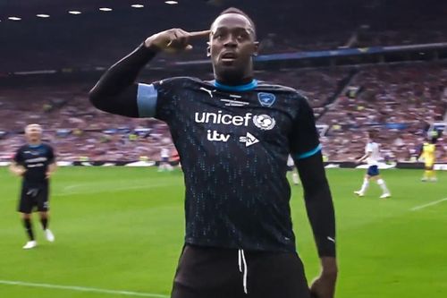 Usain Bolt ăn mừng như Marcus Rashford