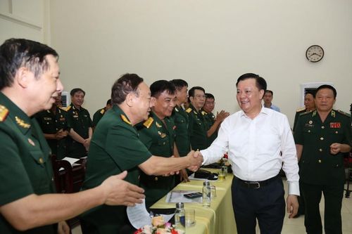 Bí thư Thành ủy: Cựu chiến binh là nòng cốt vận động GPMB Vành đai 4