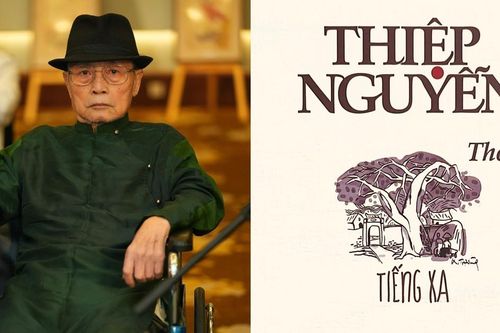 Nhà thơ Thiệp Nguyễn ra mắt tập 'Tiếng xa' ở tuổi 85