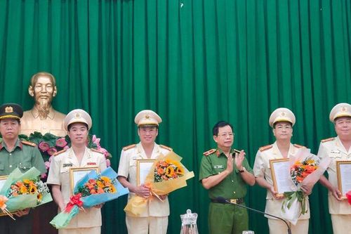 Công an TP.HCM điều động, bổ nhiệm lãnh đạo nhiều đơn vị