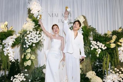Dàn sao Việt chúc mừng đám cưới ca sĩ JayKii và người mẫu Mai Anh