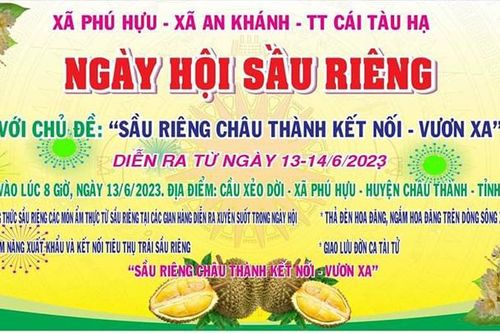 'Sầu Riêng Châu Thành kết nối - vươn xa'