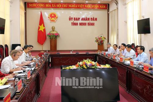 UBND tỉnh làm việc với Đoàn công tác của Cơ quan phát triển Pháp