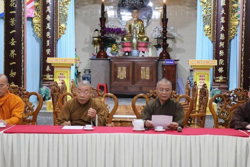 Bình Thuận: Ban Giáo dục Phật giáo và Ban Hoằng pháp tỉnh họp thảo luận các hoạt động mùa an cư