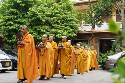 Hà Nội: Trường hạ chùa Bồ Đề khai pháp An cư kiết hạ Phật lịch 2567