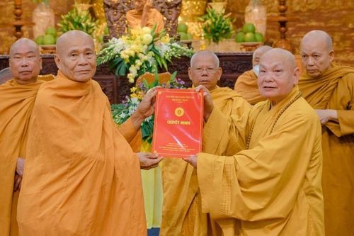 Hòa thượng Chủ tịch Hội đồng Trị sự GHPGVN chuẩn y Phân ban Tăng sự hệ phái Khất sĩ