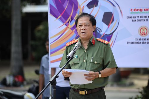 Khai mạc giải bóng đá Chuyên đề Công an TPHCM mở rộng
