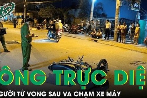 Rùng mình hiện trường 2 xe máy tông nhau trực diện khiến 2 người tử vong tại chỗ ở TP.HCM