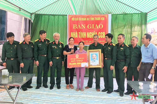 Ấm áp 'Nghĩa tình đồng đội' của cựu chiến binh Sư đoàn 341