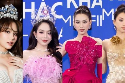Dàn Hoa hậu Tiểu Vy, Đỗ Hà, Mai Phương, Thanh Thủy khoe body 'căng đét', xứng danh 'mỹ nhân' Việt