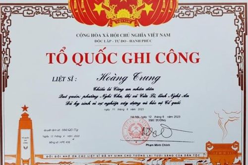 Thủ tướng Chính phủ cấp Bằng 'Tổ quốc ghi công' cho 6 liệt sĩ hy sinh tại Đắk Lắk