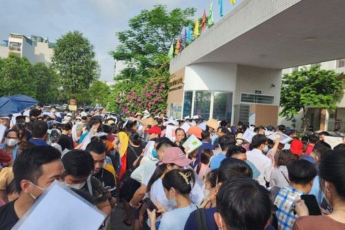 Hà Nội: Phòng GD&ĐT thông tin việc xếp hàng xin vào trường tiểu học