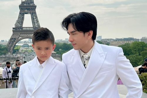 Đan Trường diện vest đôi với quý tử, hé lộ cát-sê 'khủng' của con trai khi được mời đi hát