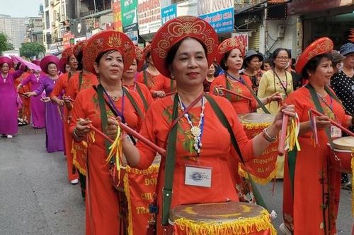 Lễ hội truyền thống Đình Tương Mai tưởng nhớ Danh tướng Trần Khát Chân