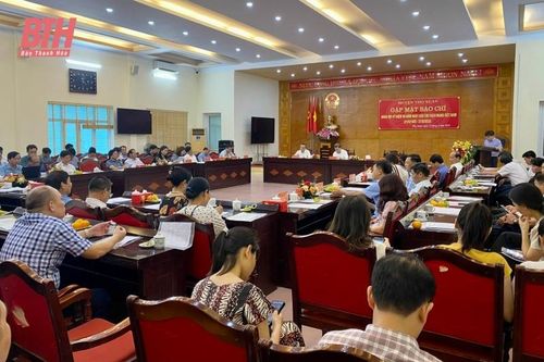 Huyện Thọ Xuân gặp mặt các cơ quan báo chí, phóng viên nhân kỷ niệm Ngày Báo chí cách mạng Việt Nam