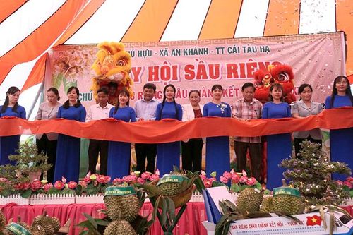 Khai mạc Ngày hội Trái cây sầu riêng năm 2023