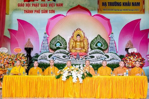Thanh Hóa: Hạ trường chùa Khải Nam khai pháp khóa An cư kiết hạ Phật lịch 2567
