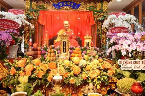 Lễ húy nhật Trưởng lão Hòa thượng Thích Vĩnh Khương tại chùa Ân Phước