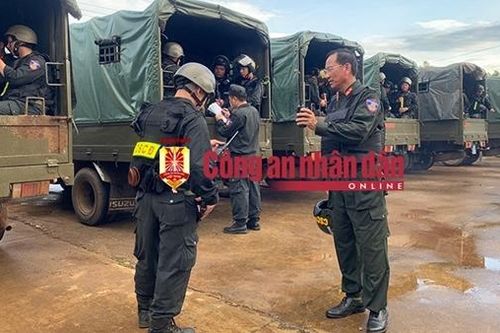 45 đối tượng bị bắt giữ trong vụ gây mất ANTT tại Đắk Lắk