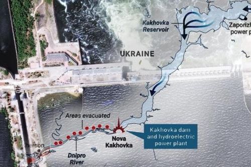 Thảm họa vỡ đập Kakhovka và cục diện xung đột Nga-Ukraine
