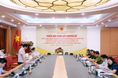 Làm rõ giải pháp '4 tại chỗ' liên quan đến công tác phòng cháy, chữa cháy