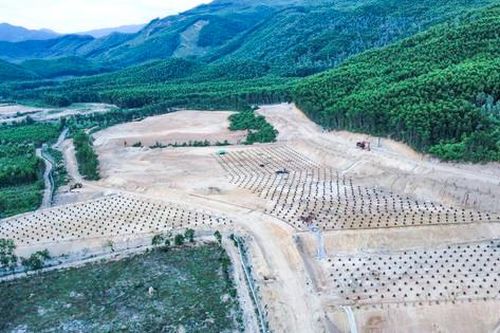 Chưa có giấy phép, dự án hơn 57 tỷ đồng ở Bình Định đã xây 'lụi' nhiều hạng mục