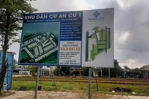 Đề nghị chấm dứt nhiều dự án nhà ở của 1 doanh nghiệp ở Quảng Nam