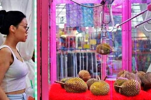 Chán chơi gắp thú, dân tình thích thú rủ nhau đi gắp sầu riêng