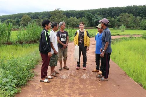 Người dân vùng sâu, vùng xa ở Gia Lai hiến đất mở đường