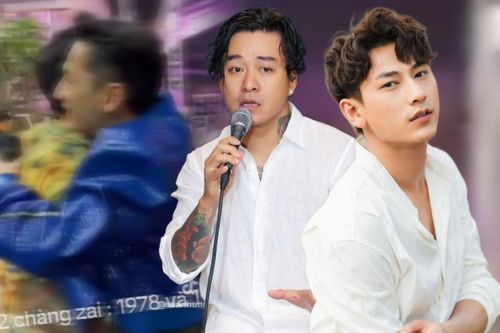 Gặp nhau ở phía sau sân khấu, Isaac có hành động lễ phép dành cho Tuấn Hưng
