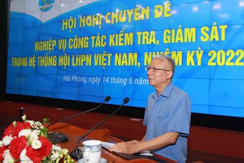 Hội nghị trực tuyến với 750 điểm cầu về công tác kiểm tra, giám sát trong hệ thống Hội LHPN Việt Nam
